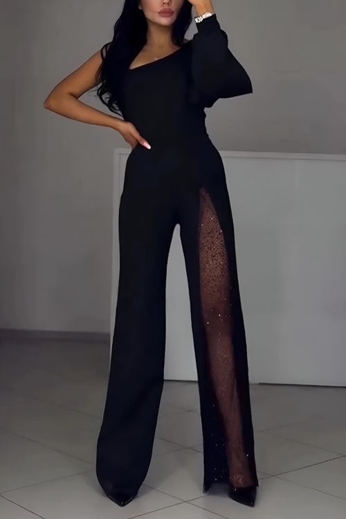 Sofía - Elegant jumpsuit med glänsande detaljer