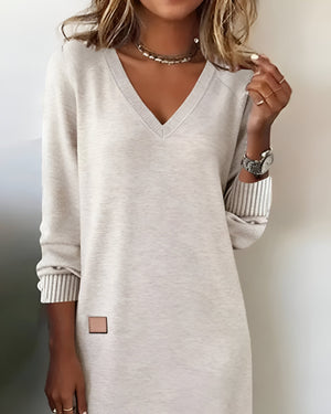 Malira | Elegant Mjuk Stickad Klänning