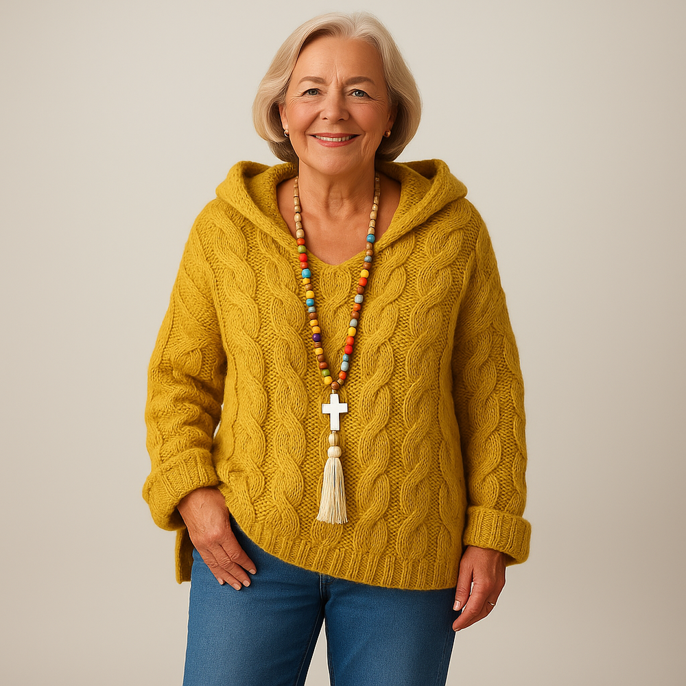 Svensson – Mjuk och Stilig Stickad Hoodie