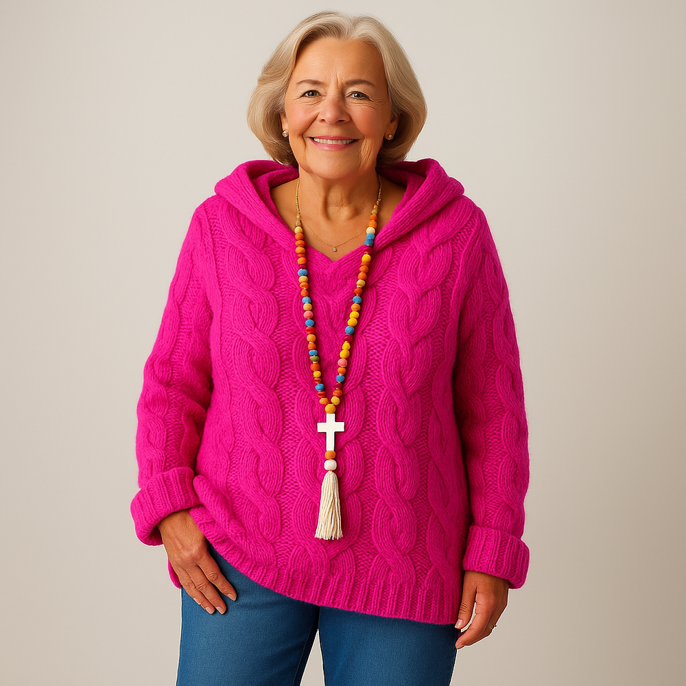 Svensson – Mysig och Stilig Stickad Hoodie