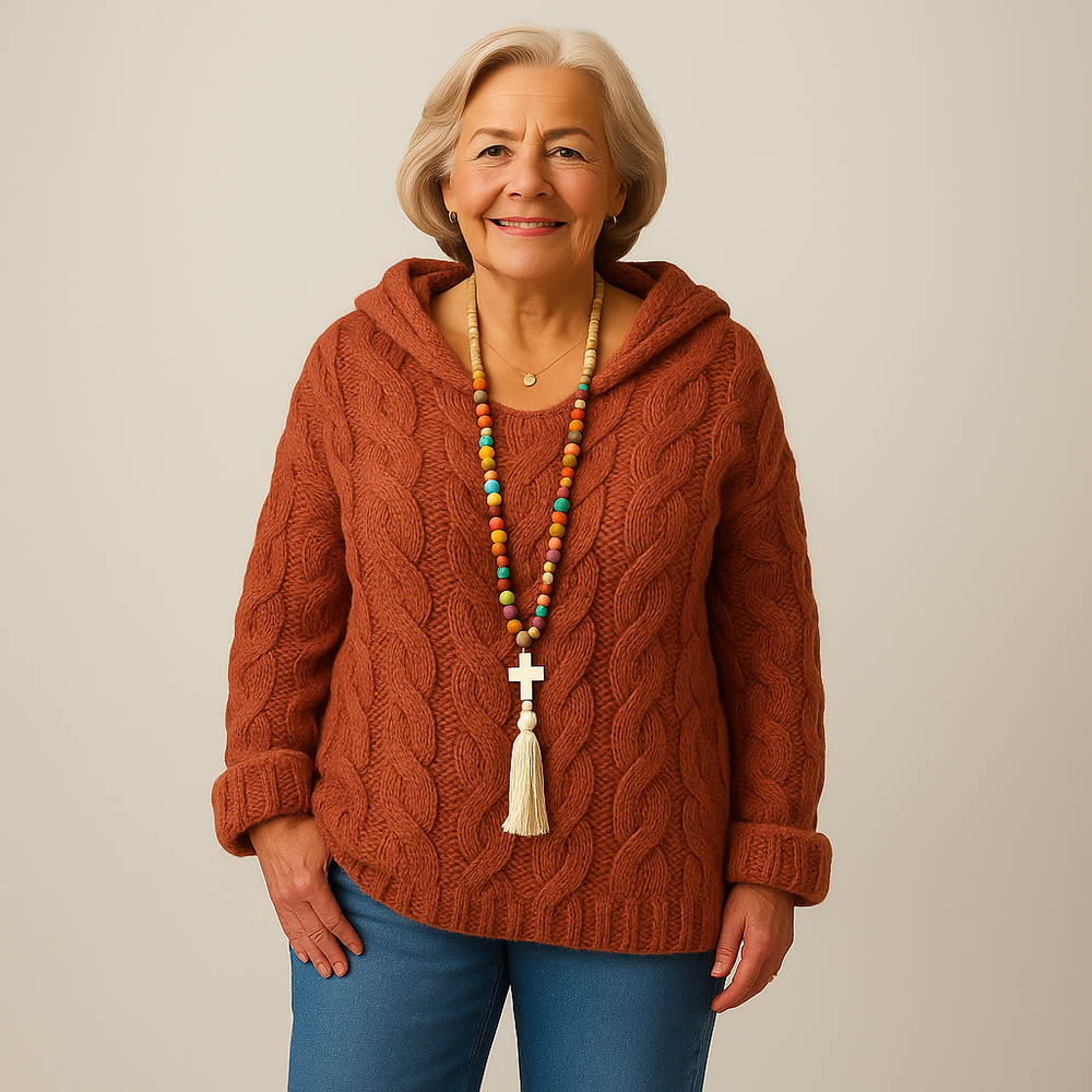 Svensson – Mysig och Stilig Stickad Hoodie