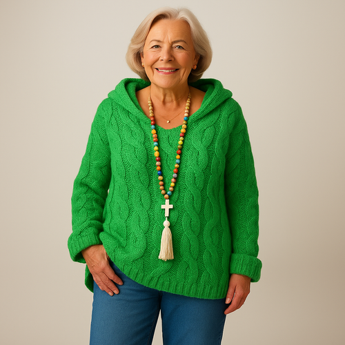 Svensson – Mysig och Stilig Stickad Hoodie