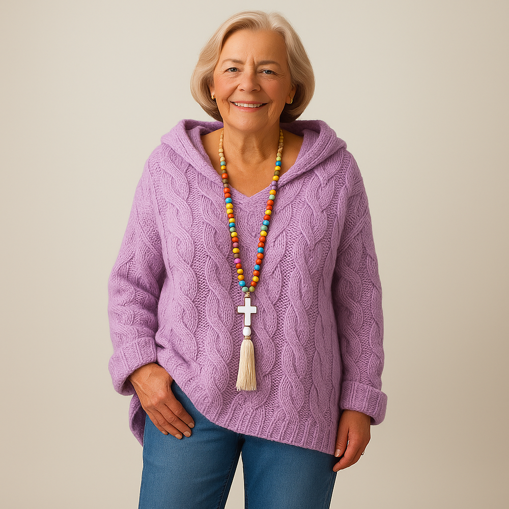 Svensson – Mysig och Stilig Stickad Hoodie