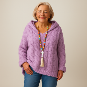 Svensson – Mysig och Stilig Stickad Hoodie