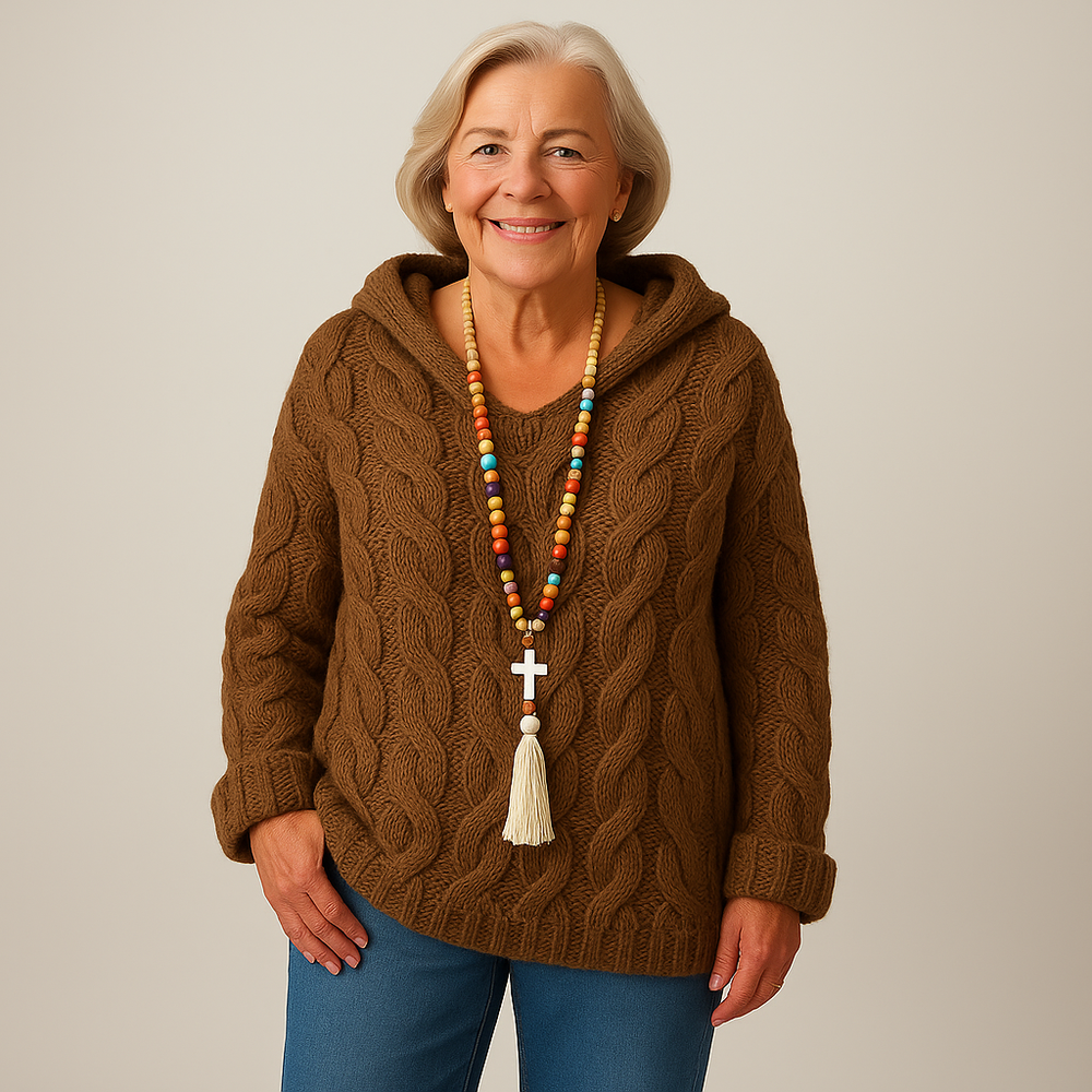 Svensson – Mysig och Stilig Stickad Hoodie