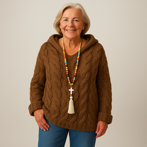 Svensson – Mysig och Stilig Stickad Hoodie