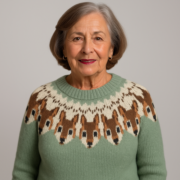 Svensson – Alpinsk Kanin Stickad Tröja