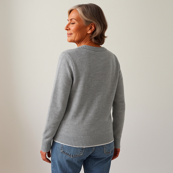 Svensson – Snöfall Jacquard Stickad