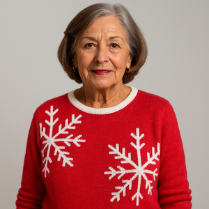 Svensson – Snöfall Jacquard Stickad