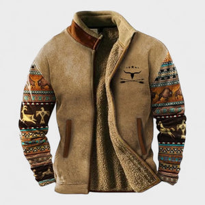 Adrien™ | elegant fleecejacka för män med termofoder