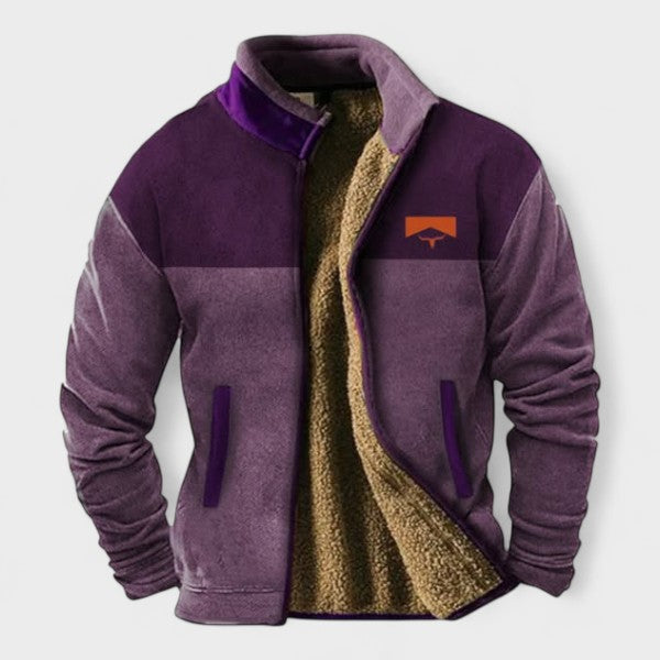 Adrien™ | elegant fleecejacka för män med termofoder