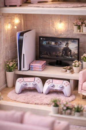 Spilkonsol - 2 controllere - Johnells outlet