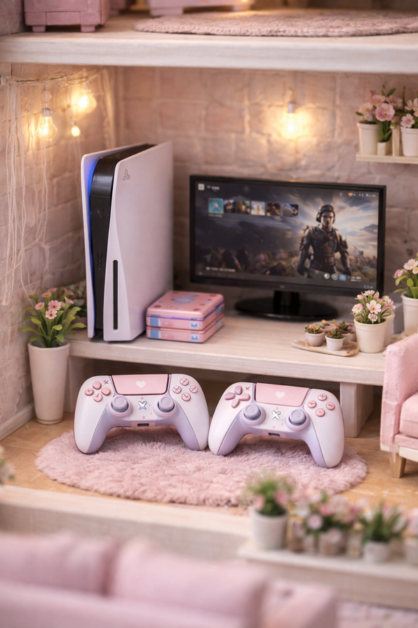 Spilkonsol - 2 controllere - Johnells outlet