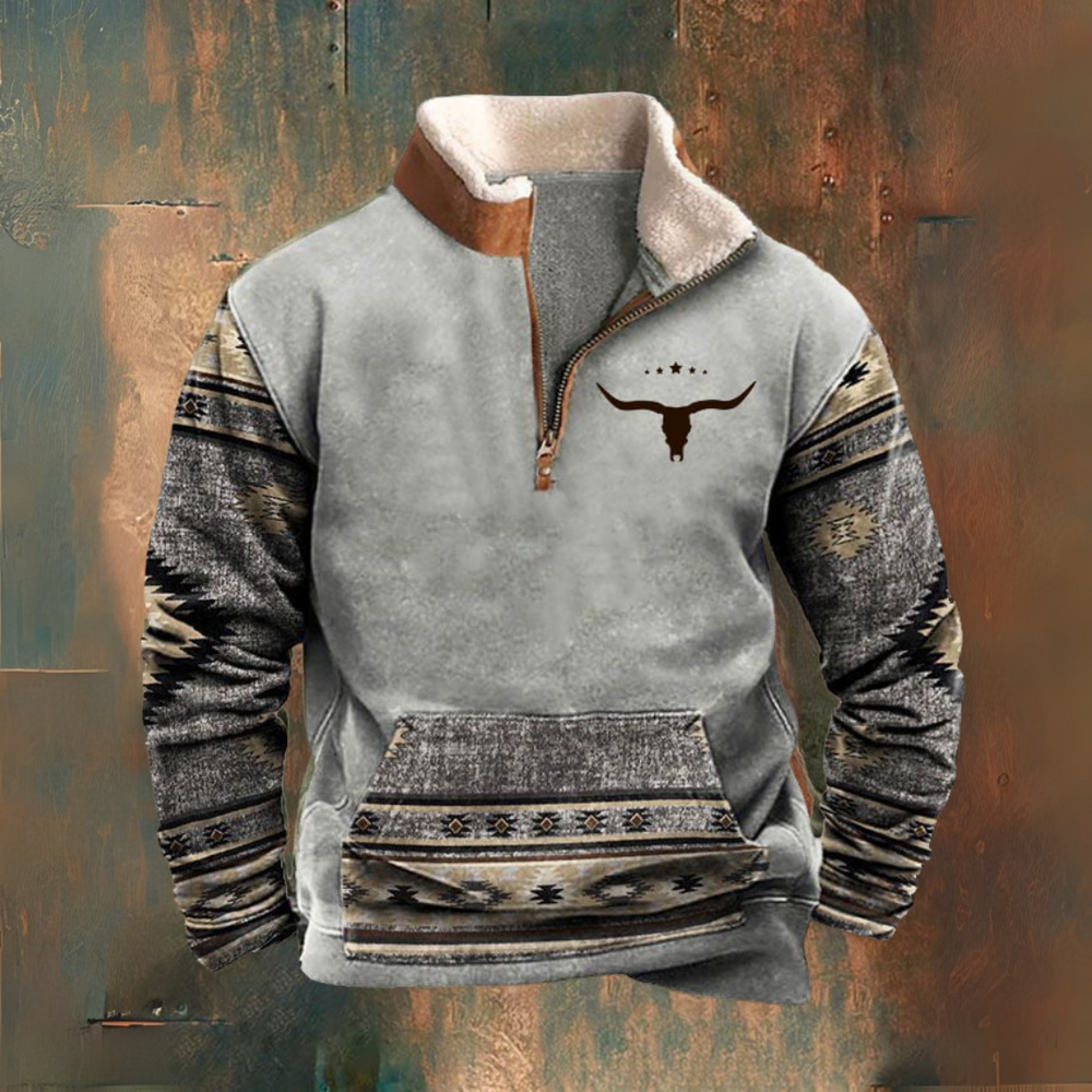 Dorian™ | Elegant tröja med halvmeterdragkedja