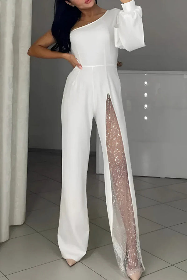 Sofía - Elegant jumpsuit med glänsande detaljer